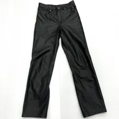 【中古品】HARLEY DAVIDSON ハーレーダビッドソン レザー パンツ サイズ 28 本革 バイク GMのサムネイル