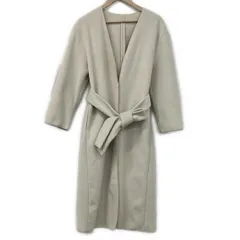 FRAY I.D(フレイアイディー) コート サイズF レディース - アイボリー 長袖/ロング丈/秋/冬