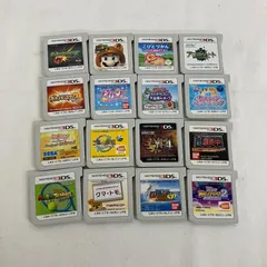 中古 NINTENDO 3DS ソフトのみ 16枚セット YDQ025U c069