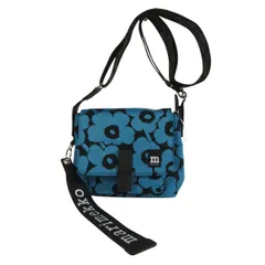 マリメッコ MARIMEKKO marimekko ◆新品◆ ミニメッセンジャーバッグ ショルダー Mini Messenger Unikko ウニッコ ブルー MA-773