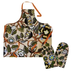 マリメッコ MARIMEKKO marimekko ◆新品◆ エプロン オーブンミトン 鍋つかみ Tiara ティアラ Kitchen textile set キッチンテキスタイルセット MA-771
