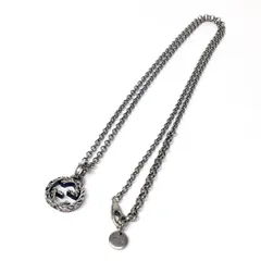 グッチ GUCCI ネックレス インターロッキング アラベスク シルバー925 ※中古【津山店】
