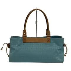 Kate spade(ケイトスペード) トートバッグ - ブルーグレー×ブラウン レザー