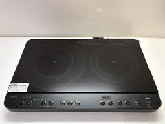 高年式 IRIS OHYAMA アイリスオーヤマ 2口IHコンロ IHK-WKT41-B 2024年製 動作品 本体のみ