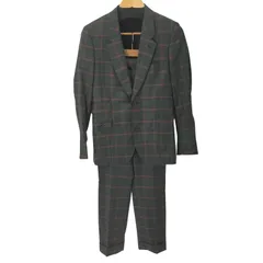 ポールスミス Paul Smith ETHOMAS  チェック 裏地フェザー  2B シングル テーラードジャケット & スリムテーパード スラックス メンズ  ジャケット：S / パンツ：M