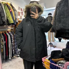 チャンピオン ブラック マウンテンパーカー ジャケットL