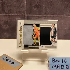 2019 Panini Chronicles Gianluigi Buffon Paulo Dybala Juventus Double Coverage ジャージ カード