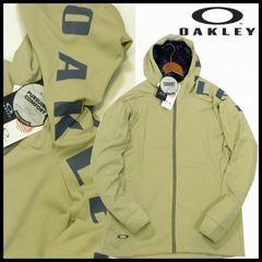 新品 オークリー フーディージップジャケット L 白 Enhance Mobility