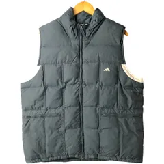 古着 00年代 アディダス adidas ダウンベスト メンズL相当/eaa602295