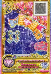 【中古】アイカツDCD FJP-2[P]：メロディダイヤモンドリボンアクセ