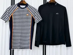 (2点まとめ売り)ミレー 冷感 Tシャツ ネパ ラッシュガード