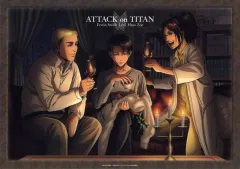 【中古】ポスター ミニクリアポスター(A3) A.エルヴィン＆リヴァイ＆ハンジ 「進撃の巨人」