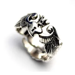 【新品】 goodvibrations グッドバイブレーション クラウン 王冠 ウィング ハート リング 指輪 レディース 1