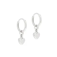 【新品】 Ted Baker (テッドベーカー) レディース Harrye ミニハート リングピアス フープピアス ドロップチャーム イヤリング 0