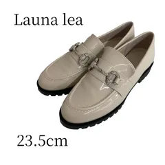 Launa lea ラウナレア ライトベージュ ローファー・革靴 23.5cm PSP19-15のサムネイル