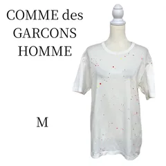 ★美品 COMME des GARCONS HOMME コムデギャルソンオム 白 半袖 Tシャツ・カットソー M PSP19-35のサムネイル