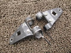 かしわらび様専用EBISU アルミ 41ミリ ライトステー 当時物 旧車