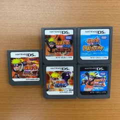 NARUTO 疾風伝 忍列伝 最強忍者大結集 ５本セット まとめ売り ナルト ★ Nintendo DS ソフトのみ 動作確認済み