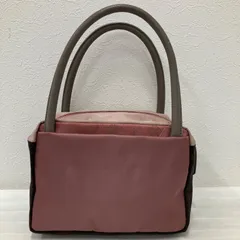 6983　russet ラシット　 ハンドバッグ　トートバッグ　手提げ キューブバッグ　ナイロン　軽量　シンプル　カジュアル ピンク系<!-利用不可文字-!>ブラウン　ポケット多数　多機能　機能的