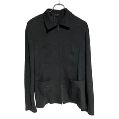 ZM1648 Brooks Brothers ブルックスブラザース ウール ニット ジャケット フルジップ ジップアップ グレー メンズ 9AR