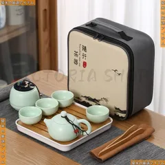 中国茶道具 茶器フルセット 収納バッグ付 複数の種類から選べます778