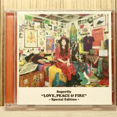 国内盤CD★Superfly/Superfly■ LOVE、 PEACE & FIRE -Special Edition- 【WPCL12828/4943674277001】V74425