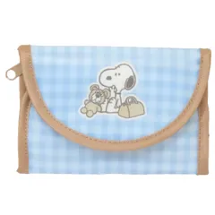 【メール便】スヌーピー アクセサリー収納 アクセサリーポーチ スヌーピーとくま ピーナッツ カミオジャパン 小物入れ キャラクター グッズ 