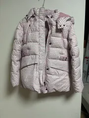 FOURLADS ピンク 蜂の巣 パータン キッズ アウター 150