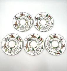 美品】WEDGWOOD ウェッジウッド ハンティングシーン 17.5cm プレート