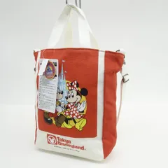 【未使用】東京ディズニーリゾート ディズニーランド 40周年 メモリーゴーラウンド 復刻 2way トートバッグ