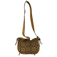 コーチ COACH シグネチャー ショルダー キャンバス レディース  表記無