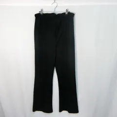 LEPSIM レプシィム マタニティピンタックフレアパンツ ブラック フリーサイズ 〇□