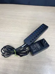 SANWA SUPPLY サンワサプライ USBハブ 10ポート ACアダプタ付 USB充電器 個別スイッチ付 400-HUBA23GM