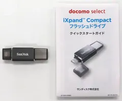 【中古】携帯電話アクセサリー サンディスク iXpand Compactフラッシュドライブ 128GB [SDIX50N-128G-JDACE]