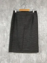 ｎ ｌine Precious 洋服の青山 スーツ オフィスカジュアル タイト スカート size7/ダークブラウン ■■ レディース