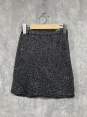 EMODA エモダ ラメ タイト インパン付き ミニ スカート sizeF/黒 ◆■ レディース