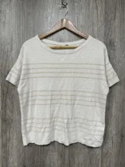 gelato pique ジェラートピケ ボーダー パジャマ ルームウエア カットソー sizeF/ピンク ■◆ レディース