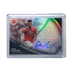 TOPPS サッカーカード TIER 1 KARIM ONISIWO MAINZ 05 /100 #TT-KO 送料無料 中古 IT2