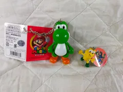 P31-20251205-08【2個セット】スーパーマリオ スイングマスコット Ver.2 ヨッシー＆ノコノコ キーチェーン 任天堂