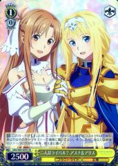 [중고]바이스슈바르츠 SAO/S80-009S[SR]:(홀로) 두 사람은 라이벌? 아스나&앨리스