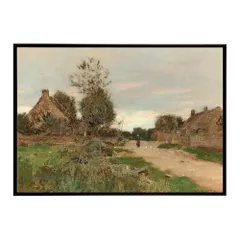 【A2サイズ（約42x59cm）】【bn-poster-3104】フレーム付き 世界の古い絵画 復刻 ポスター レトロ 古典 デジタルリマスター インテリア 作品 油絵 水彩画 おしゃれ  モダン シンプル お洒落