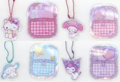 【中古】キーホルダー 全4種セット 「サンリオキャラクターズ PVCクリアケースつきアクリルチャーム～おやすみデザイン～」