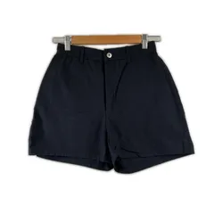 美品 Heather ヘザー 無地 オールシーズン ショートパンツ コットン ブラック レディース S【古着】【中古】【送料無料】