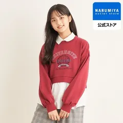 短丈裾レイヤードトップスのサムネイル