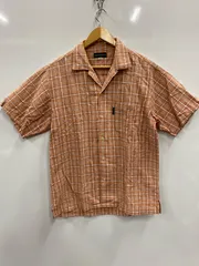 ピC22⚫︎TheScotchHouse⚫︎ザスコッチハウス⚫︎メンズ⚫︎半袖シャツ⚫︎オープンカラーシャツ⚫︎チェックsize M⚫︎