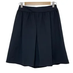 良品 Rene ルネ　キュロット ハーフパンツ　ネイビー　綺麗め　34 良品 Rene ルネ キュロット ハーフパンツ ネイビー 綺麗め 34 良品