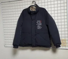 (ほぼ新品)フィラ リバーシブル ダウン オーバーサイズ ダウン (メンズ オーバーサイズ 90)