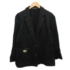 【カンカン素材⭐︎】LEONARD レオナール テーラードジャケット XL 黒 2025年最新】レオナールジャケットの人気アイテム - メルカリ