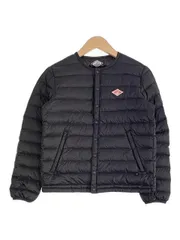 【中古】20AW DANTON ﾀﾞﾝﾄﾝ ﾉｰｶﾗｰ ｷﾙﾃｨﾝｸﾞ ﾀﾞｳﾝ ｼﾞｬｹｯﾄ ﾌﾞﾗｯｸ 34 33946566