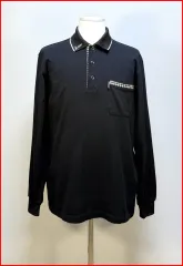 핑 골프(PING)/黒 カラーTシャツ 長袖/100サイズ/ヴィンテージ(C-36)